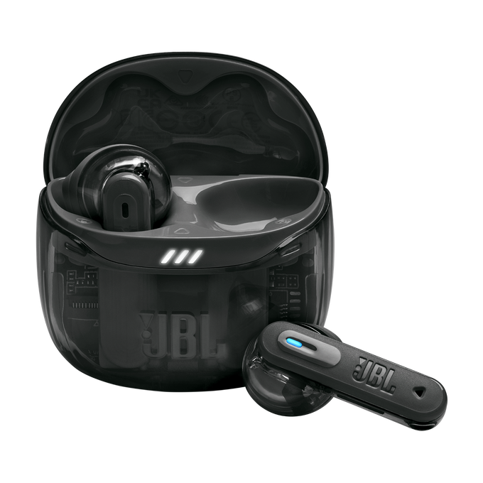 Imagen con fines ilustrativos JBL - Headphones - Wireless - Tune Flex 2 TWS Ghost Black · Imagen con fines ilustrativos