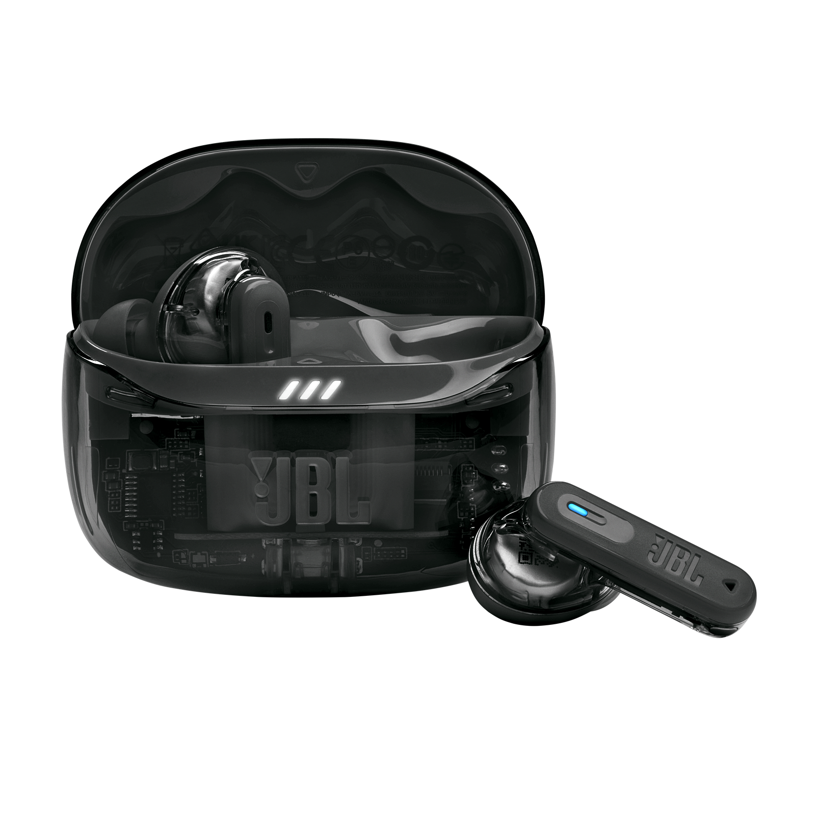 Imagen con fines ilustrativos JBL TUNE - Beam - Headphones - Ghost Black - JBLTBEAM2GBLKAM · Imagen con fines ilustrativos