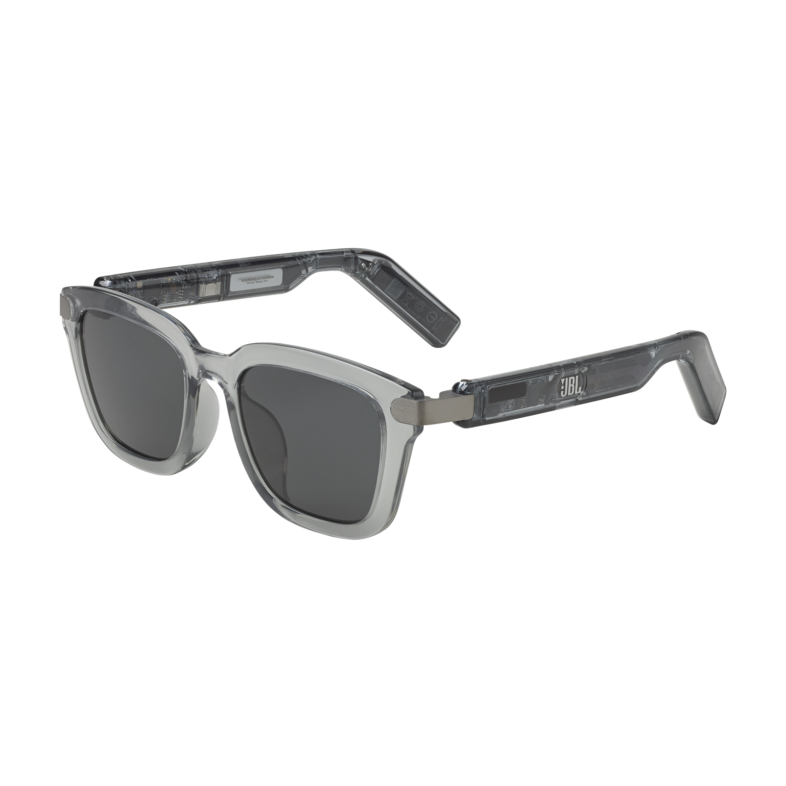 Imagen con fines ilustrativos JBL SoundGear Frames Life style wearables - Gafas de audio IP54 - Cuadrado - Inalámbrico - Onyx · Imagen con fines ilustrativos