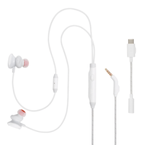 JBL - Headphones - Gaming Quantum 50 C White · Imagen con fines ilustrativos