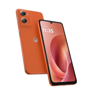 Motorola - 4 GB G06 - Smartphone - Android - 128 GB - Arabesque Naranja - Touch - XT2535-2 · Imagen con fines ilustrativos