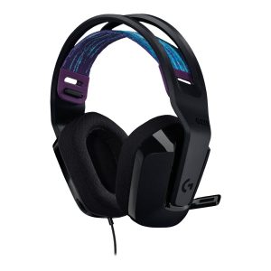 Imagen con fines ilustrativos Logitech G G335 Wired Gaming Headset - Auricular - tamaño completo - cableado - conector de 3,5 mm - negro - certificado Discord · Imagen con fines ilustrativos