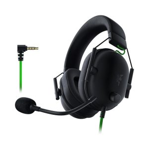 Razer BlackShark V2 X - Auricular - tamaño completo - cableado - conector de 3,5 mm - aislamiento de ruido - verde razer · Imagen con fines ilustrativos