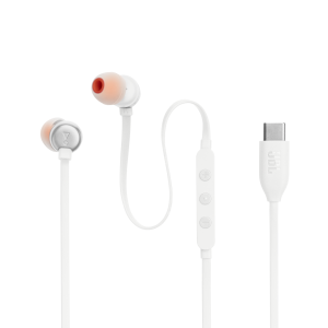Imagen con fines ilustrativos JBL TUNE 310C - Auriculares internos con micro - en oreja - cableado - USB-C - blanco · Imagen con fines ilustrativos
