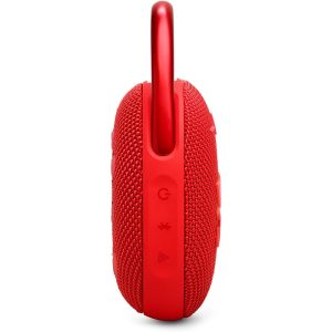 Imagen con fines ilustrativos JBL Clip 5 - Altavoz - para uso portátil - inalámbrico - Bluetooth - controlado por aplicación - 7 vatios - rojo · Imagen con fines ilustrativos