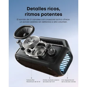 Soundcore - Speakers - Black - A3134012 · Imagen con fines ilustrativos