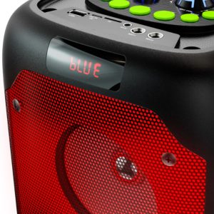 Klip Xtreme KLS-100 - Speaker system - Black - portable 2x4" · Imagen con fines ilustrativos