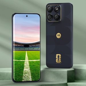 Motorola - 8 GB Edge 70 Fusion - Smartphone - Android - 256 GB - Silhouette - Touch - XT2605-3 FIFA · Imagen con fines ilustrativos