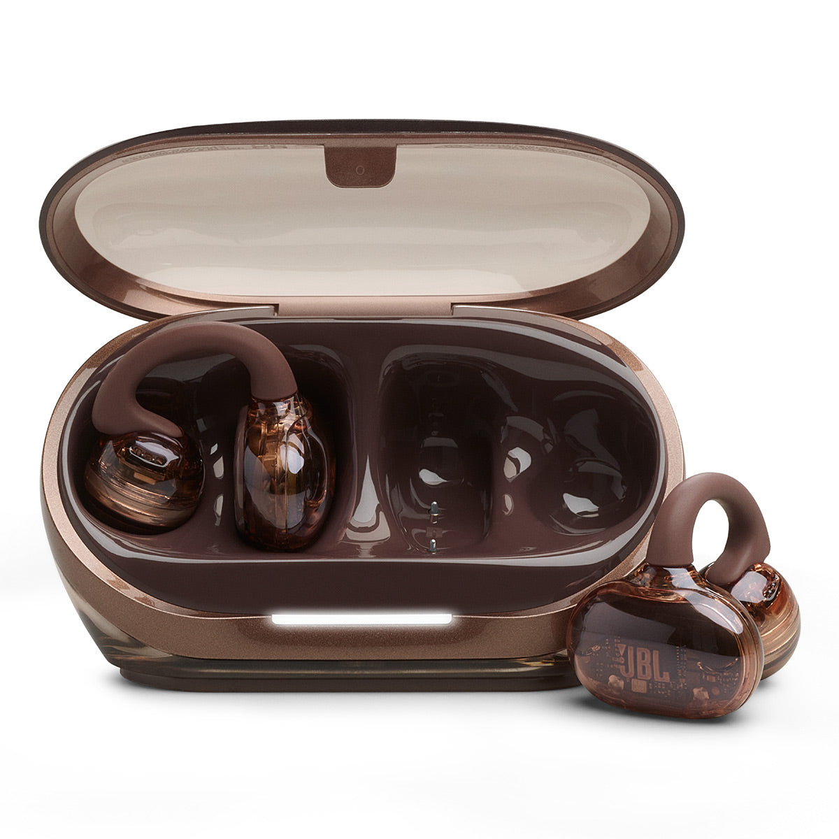 Imagen con fines ilustrativos Jbl - Tws - Ear Cuff -Soundgear Clips - Copper-Tecn JBL Opensound · Imagen con fines ilustrativos