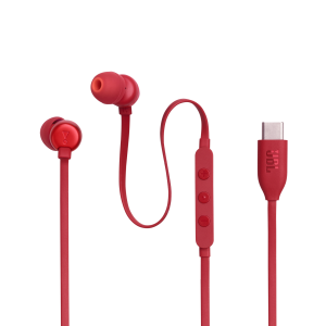 JBL TUNE - 310C - Headphones - wearable Wired - C - Red · Imagen con fines ilustrativos