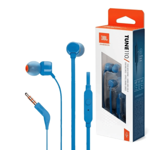 JBL - Headphones - T110 Wired In-ear Blue (S. Ame · Imagen con fines ilustrativos