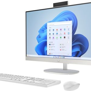 Imagen con fines ilustrativos HP - All-in-one - AMD Ryzen 7 7730U / 4.8 GHz - DDR5 SDRAM - 512 GB HDD - 27" - Integrated graphics - Windows 11 Home - White · Imagen con fines ilustrativos