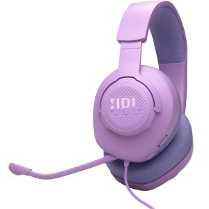 Imagen con fines ilustrativos JBL Quantum 100M2 - Auriculares con diadema - Cableado - Púrpura- Respuesta de frecuencia 20 Hz - 20 kHz - Conector de 5.5mm -Tipo de micrófono Asta desmontable · Imagen con fines ilustrativos