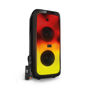Klip Xtreme KLS-662 - Altavoz - Negro - 8inch - Portable - Luces Led flameantes - Portable · Imagen con fines ilustrativos