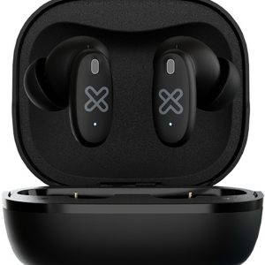 Imagen con fines ilustrativos Klip Xtreme - True wireless earphones - Para Phone / Para Portable electronics / Para Tablet - Wireless - 15Hrs Display Black · Imagen con fines ilustrativos