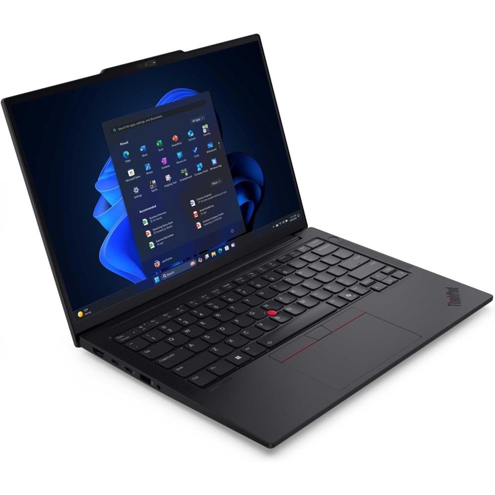 Imagen con fines ilustrativos Lenovo ThinkPad E14 - Notebook - 14" - Intel Core Ultra 7 255H / 2.05 GHz - 16 GB - DDR5 SDRAM - 512 GB - Integrated graphics - Windows 11 Pro · Imagen con fines ilustrativos