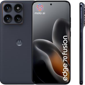Motorola - 12 GB Edge 70 Fusion - Smartphone - Android - 256 GB - Silhouette - Touch - XT2605-3 · Imagen con fines ilustrativos