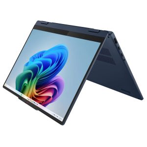 Lenovo IdeaPad 5 2-in-1 14AKP10 - Notebook - 14" - 1920 x 1200 - AMD Ryzen AI 7 350 / 5.0 GHz - LPDDR5X SDRAM - 16 GB - 512 GB SSD - AMD Radeon 860M - Microsoft Windows 11 Home - 1-year warranty · Imagen con fines ilustrativos